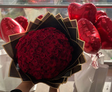 Load image into Gallery viewer, 101 Fresh Roses Bouquet | The Prestige Roses Spain
