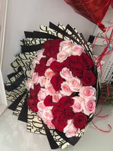 Load image into Gallery viewer, 50 Fresh Roses Bouquet  | The Prestige Roses Spain