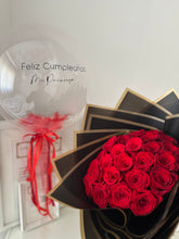 Load image into Gallery viewer, 25 Fresh Roses Bouquet | The Prestige Roses Spain