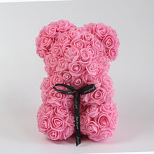 Load image into Gallery viewer, Teddyrose Small pink 25 cm made from Eternity Roses - The Prestige Roses Spain