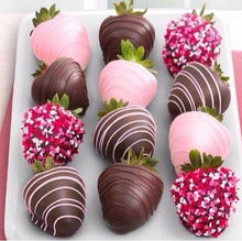 Load image into Gallery viewer, Chocolate Dipped Strawberries Collection | The Prestige Roses Spain