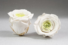 Load image into Gallery viewer, Black Mini Box with white Eternity Roses - The Prestige Roses Spain
