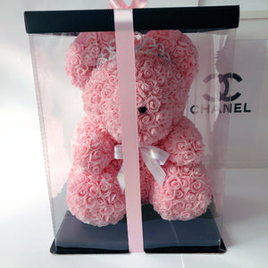 Teddyrose baby pink 40 cm made from Eternity Roses - The Prestige Roses Spain